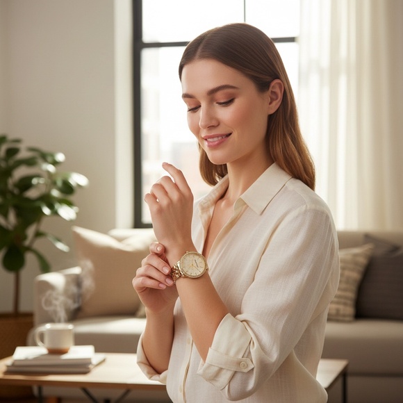 Gold Michael Kors Watch - Picture 2 of 7